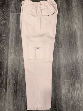 Men's Light Beige Cargo Pants - Casual Utility Style